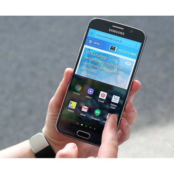 Celular Samsung G925f Galaxy S6 Edge 32GB Negro - 5.1" Bordes Curvados/UltraHD/OctaCore