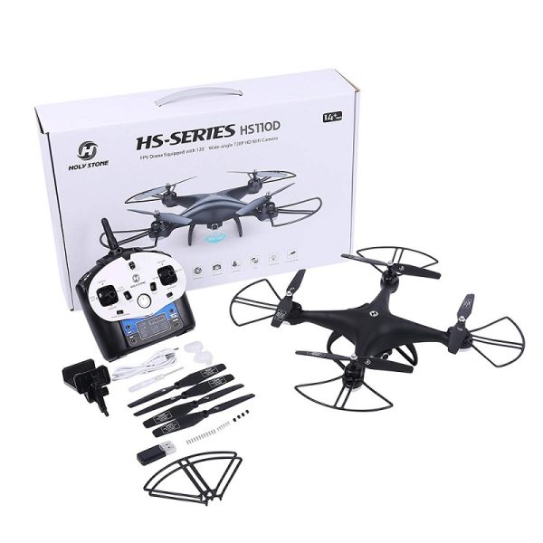 Drone Holy Stone HS110D Video HD 120m Altura