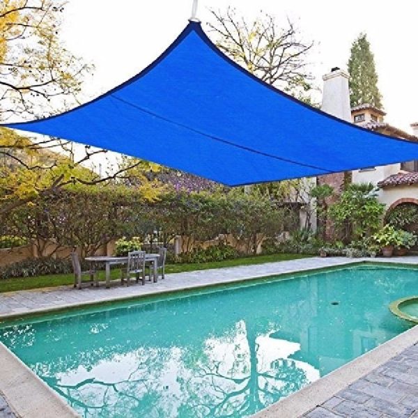 Malla Toldo Vela Alta Calidad 6 x 3 metros Filtro Uv98% Azul