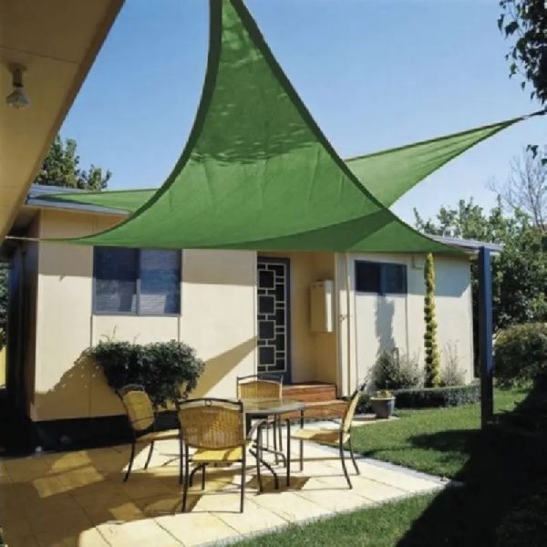 Malla Toldo Vela Alta Calidad 6 x 3 metros Uv 98% Verde