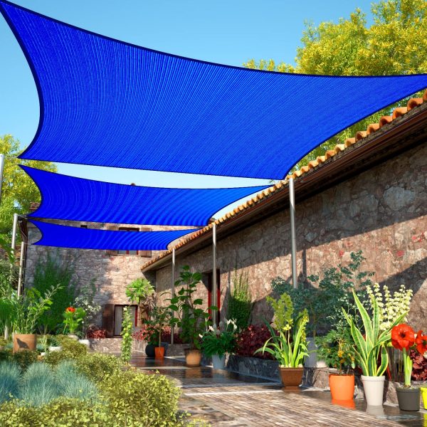 Malla Toldo Vela Alta Calidad 7 x 2 metros Filtro Uv98% Azul