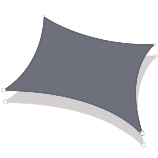 Malla Toldo Vela Alta Calidad 7 x 2 metros Filtro Uv98% Gris