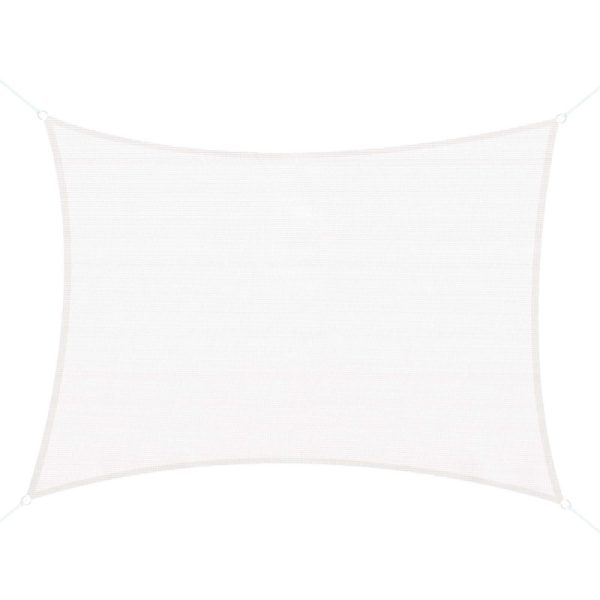 Malla Toldo Vela Alta Calidad 8 x 10 metros Uv 98% Blanco