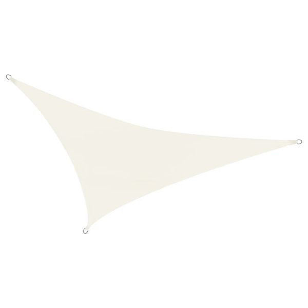 Toldo Vela sombra viento y granizo- 4*4*5.6 triangulo BLANCO