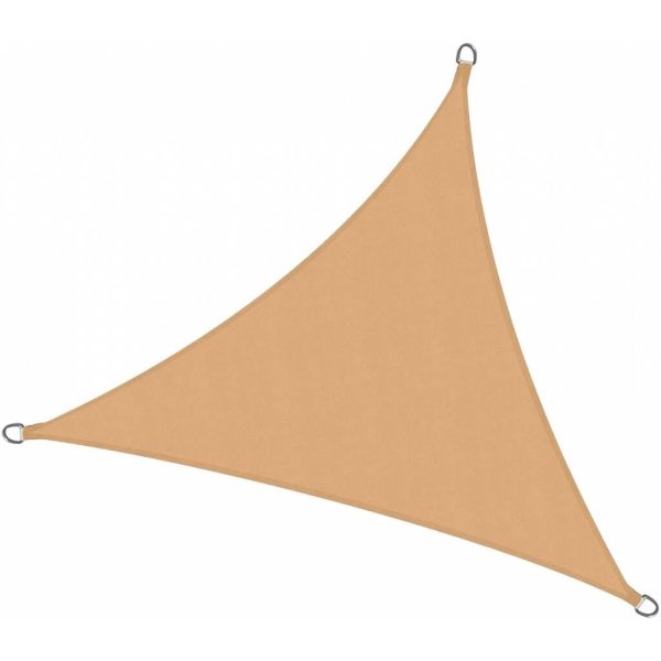 Toldo Vela sombra viento y granizo - 4*4*5.6 triangulo BEIGE