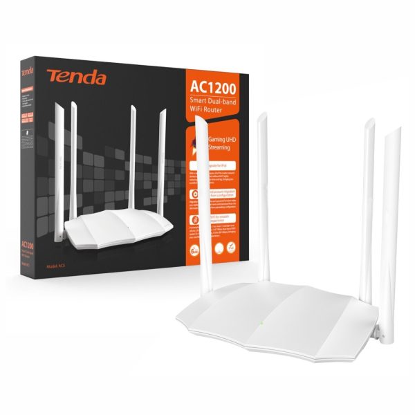 Router WiFi Tenda AC1200 Smart Dual Band AC5