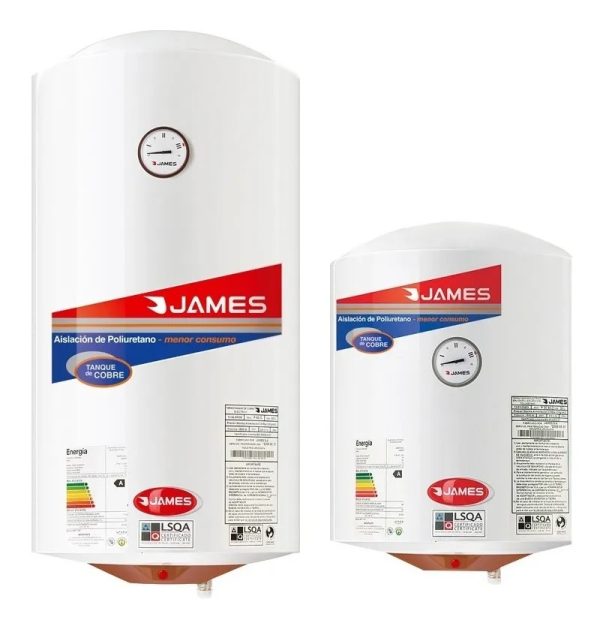 Calefon Termotanque James 60 Litros Prisma Cobre Efi. A