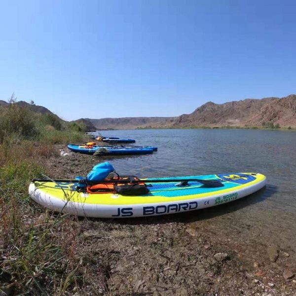 Tabla Stand Up Paddle Inflable Board 3.35m Negra+Remo+Mochil