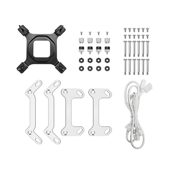 Cooler Gamer Liquido Deepcool Mystique 360 ARGB Blanco