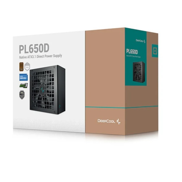 Fuente Gamer Deepcool 650W 80 Plus Bronze Gaming