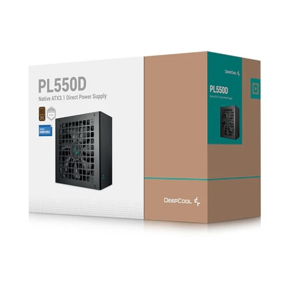 Fuente Gamer Deepcool PL550D 80 Plus Bronce 550W Gaming