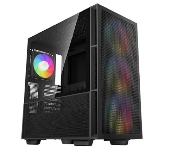 Gabinete Gamer DeepCool CH560 3 fan 140mm + 1 fan 120mm ARGB