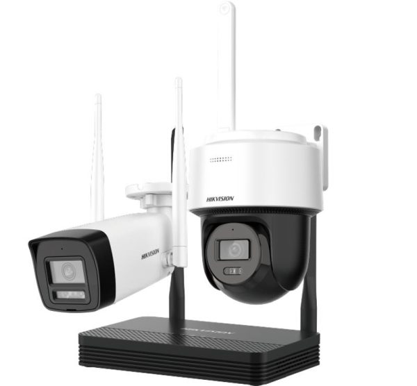 KIT Hikvision Easy Link Wi-Fi Kit NVS + 2 camaras 4MP