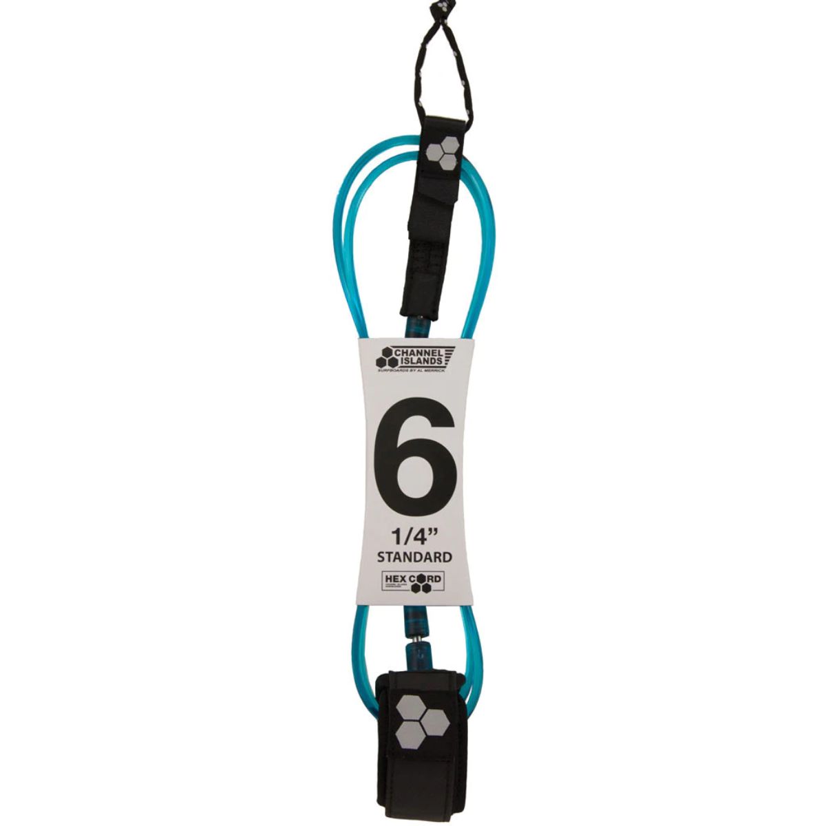 Leash Para Tabla De Surf 1,8M HEX CORD Azul CHANNEL ISLANDS