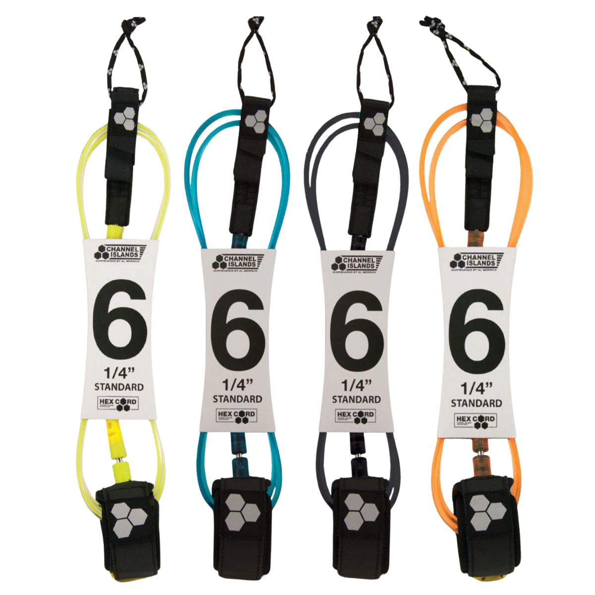 Leash Para Tabla De Surf 1,8M HEX CORD Azul CHANNEL ISLANDS