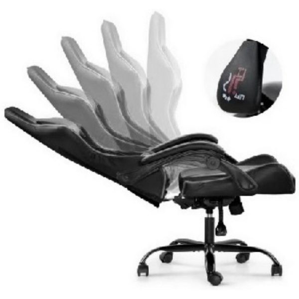 Silla Gamer Lumax ROM Negro Gaming
