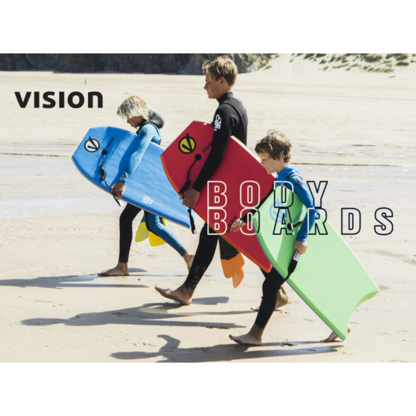 Tabla de Surf Body Board Vision Flare 42'' Blue/Navy