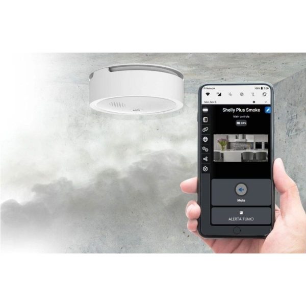 Alarma de humo Shelly Plus Wi-fi Bluetooth