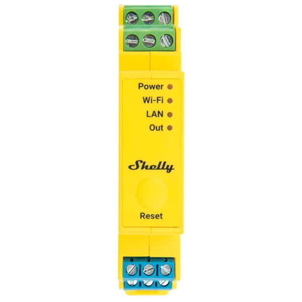 Controlador Shelly Pro RGBWW PM Wi-fi DIN LED RGBW medición