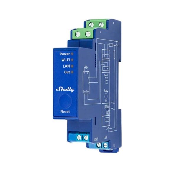 Copia - Rele Shelly Pro 3EM switch de expansion DIN - Sensor de temperatura interna