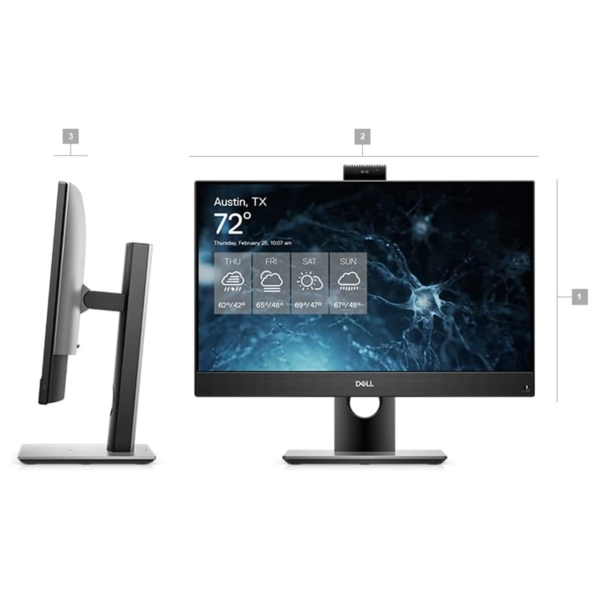 Equipo All in one DELL OPTIPLEX 7490 AIO I5 10GEN 8GB RAM 1 TB HDD