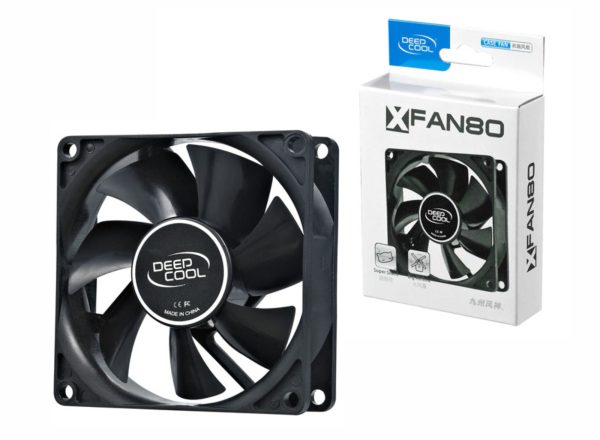Fancooler p/gabinete Gamer Deepcool 12x12cm XFAN 120 Gaming