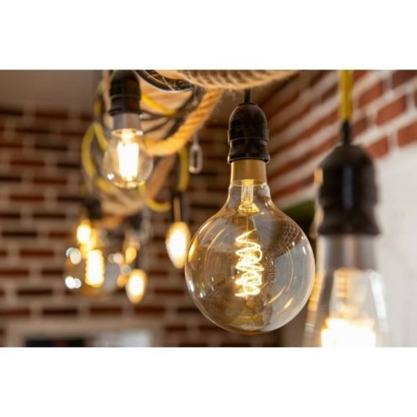 Lampara Shelly Vintage G125 Wi-fi - Luz regulable E27