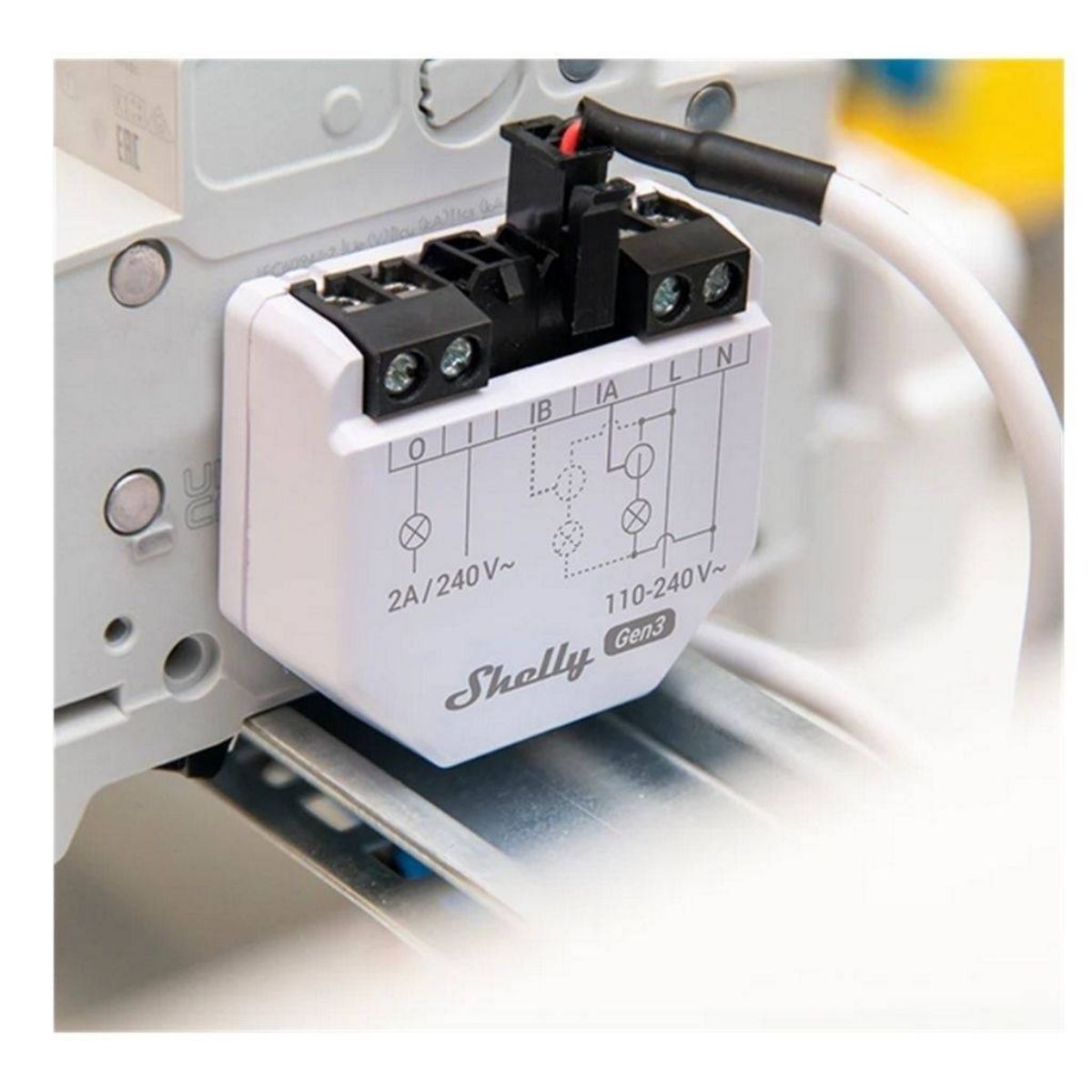 Medidor monofasico Shelly EM Gen3 Clip 50A Wi-fi