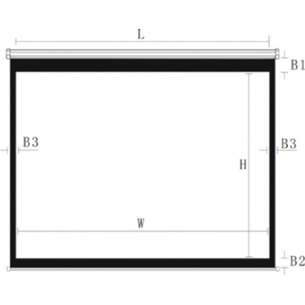 Pantalla para proyector 120'' 16:9