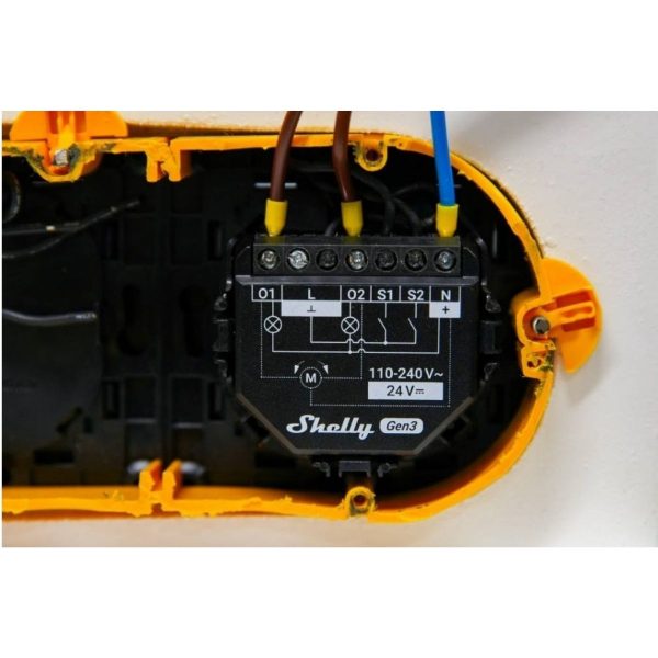 Rele Shelly 2PM GEN3 Wi-fi Dual - medición de consumo (PM)