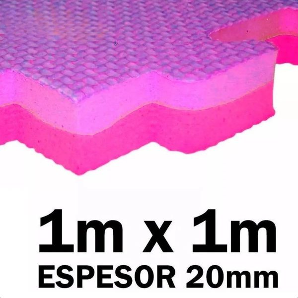 Copia - Piso Tatami Goma Eva Encastrable 1x1m 2cm AZUL-AMARILLO