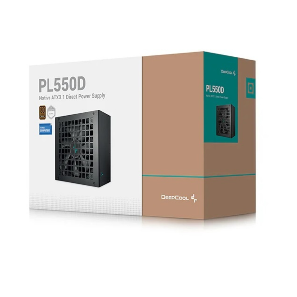 Fuente Gamer Deepcool 550W 80 Plus Bronce PL550D Gaming