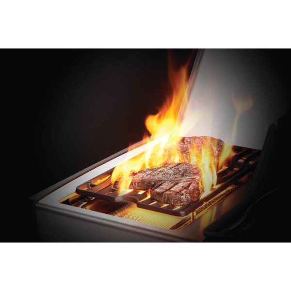 Parrilla Barbacoa Napoleon Rogue 525 RSIB - Quemador trasero
