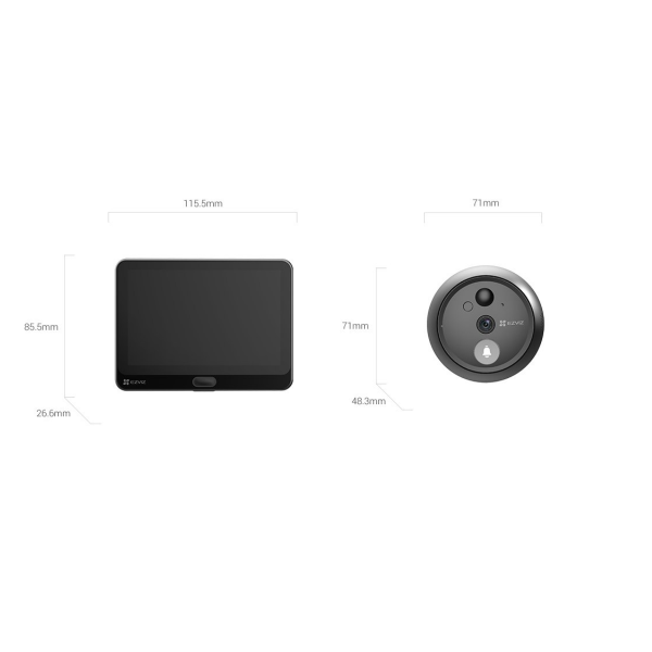 Videoportero Ezviz CS-HP4 (2MP) Full HD 1080P