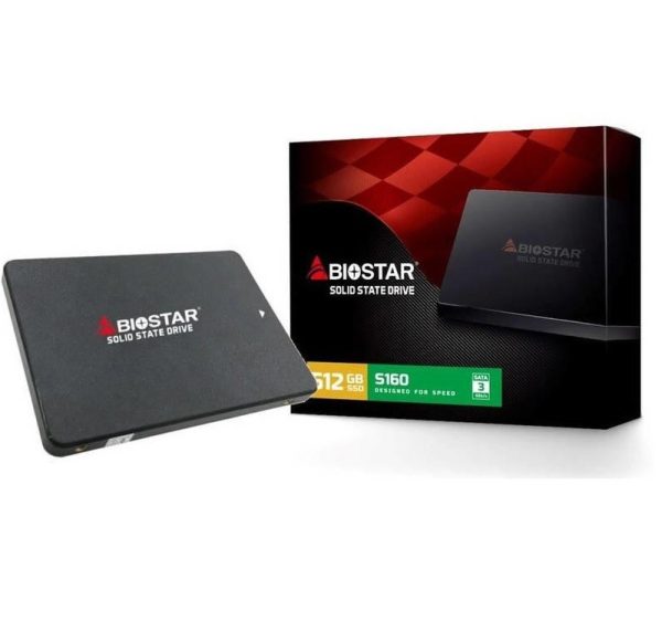 Disco SSD 512GB Biostar Serie S160