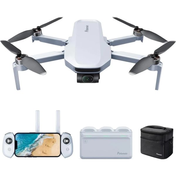 Dron Potensic ATOM Fly More Combo GPS + 6kms +12MP +Video 4K