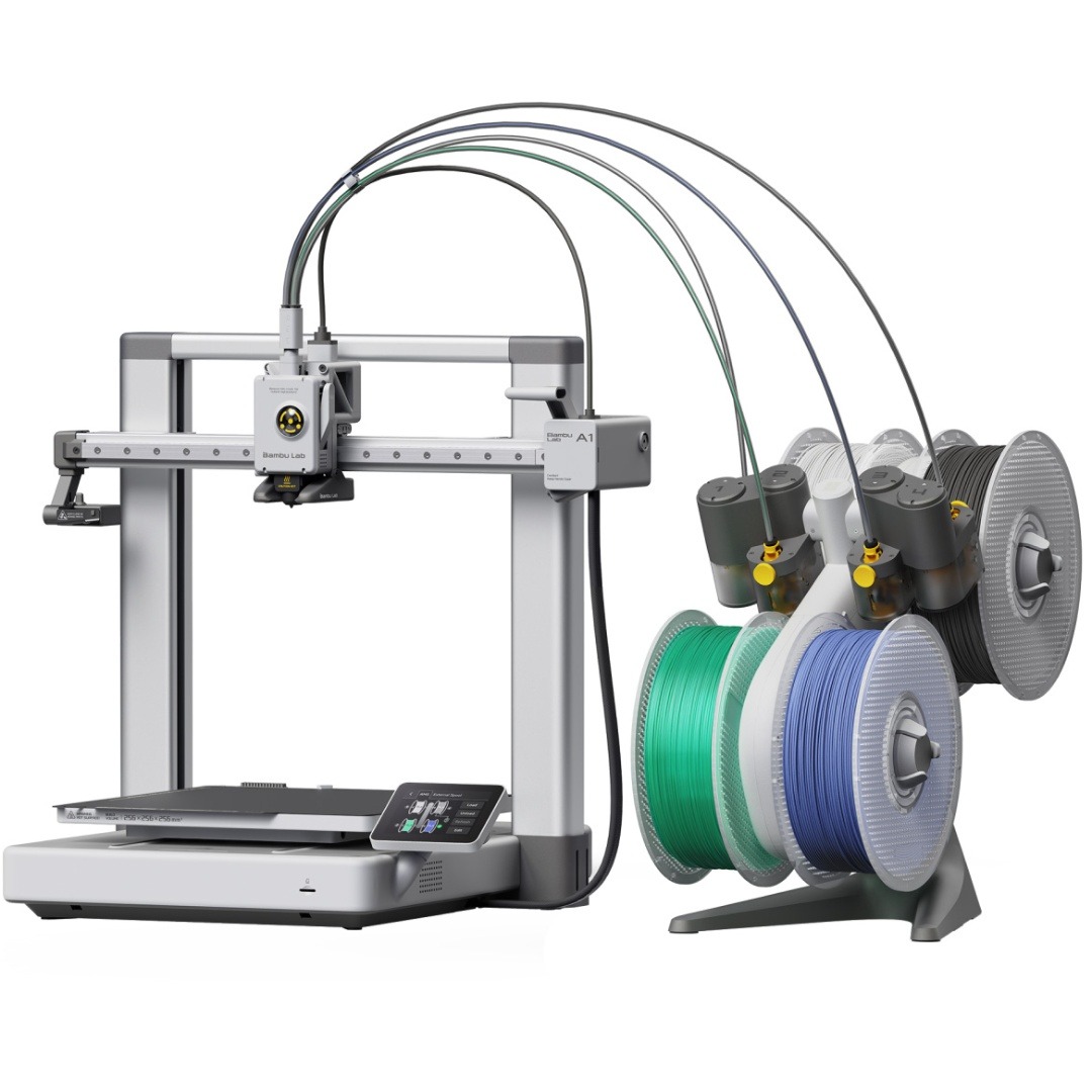 Impresora 3D Bambu Lab A1 Combo con AMS Lite - 4 colores Impresora 3D Bambu Lab A1 Combo con AMS Lite - 4 colores