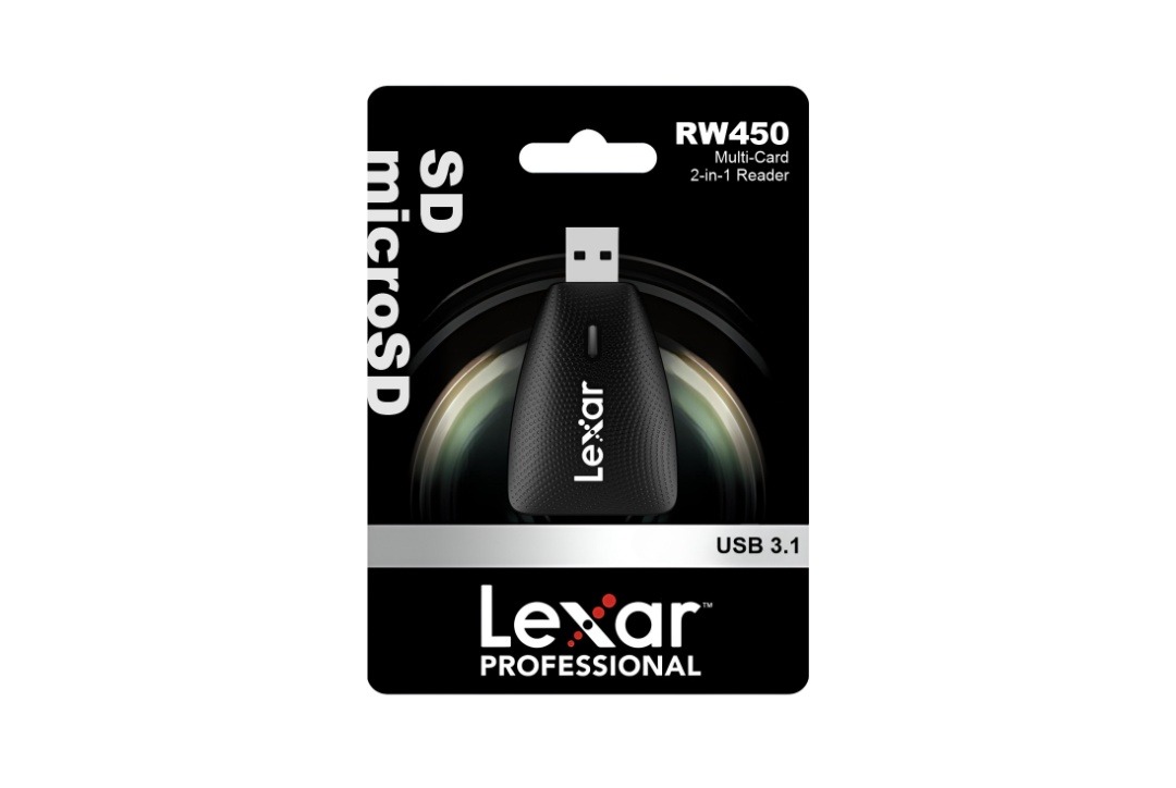 Lector Lexar Multi-Card 2 en 1 SD/microSD RW45 - USB 3.1