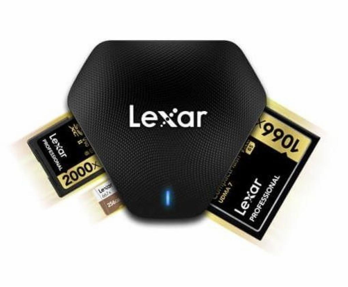 Lector Lexar Multi-Card 3 en 1 SD/microSD USB 3.1 RW500 Lector Lexar Multi-Card 3 en 1 SD/microSD USB 3.1 RW500