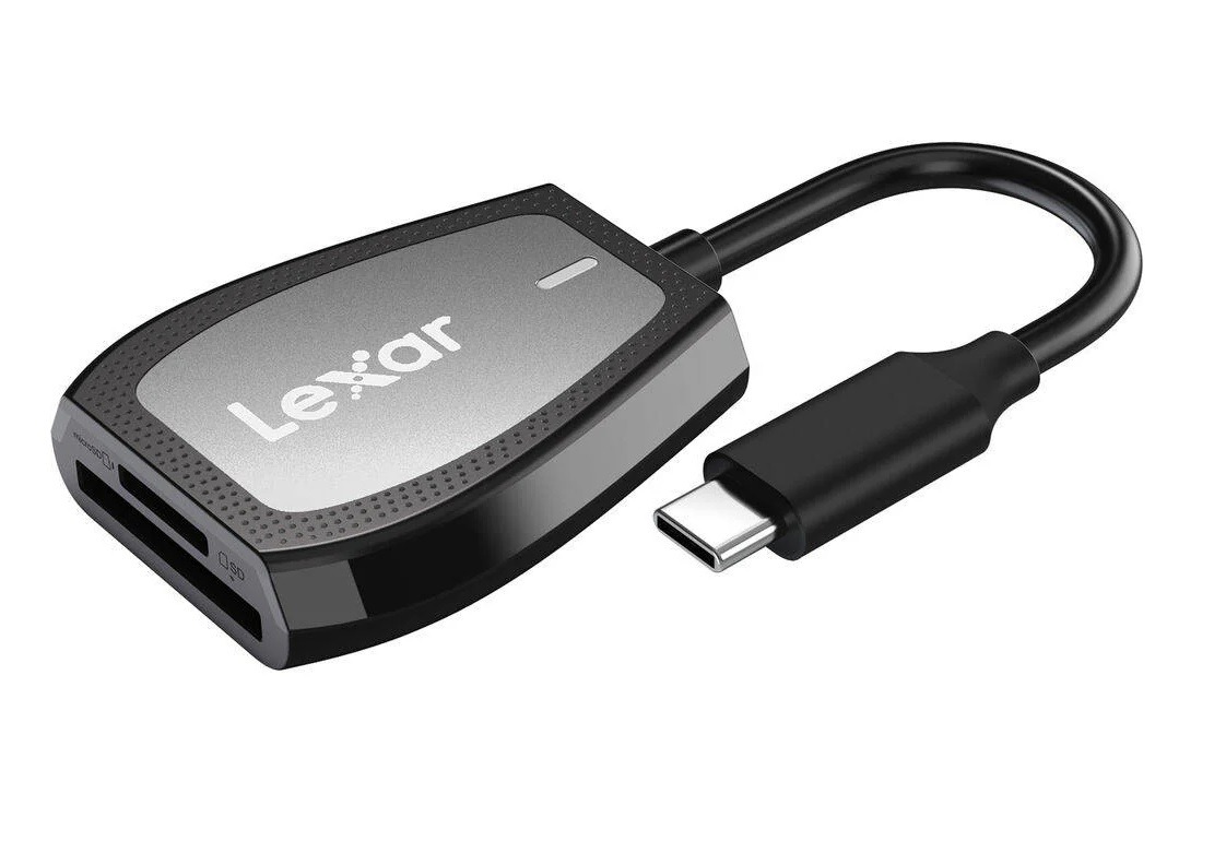 Lector Lexar SD/MicroSD RW470 - Conectividad USB-C 3.2