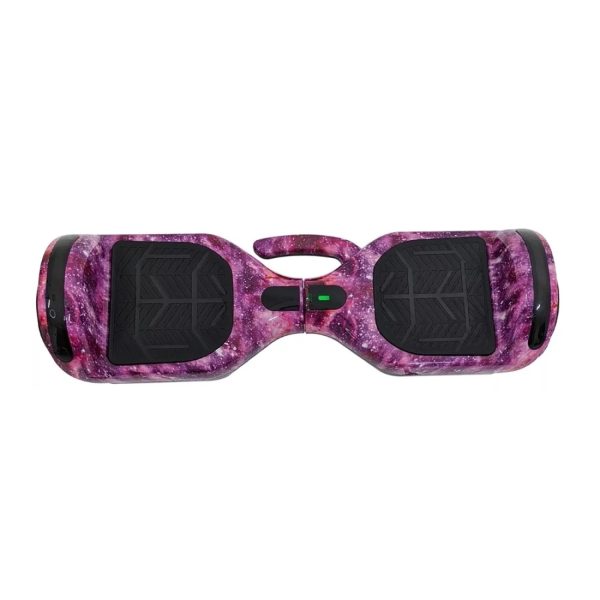 Patineta Eléctrica Hoverboard BT c/Rodilleras -Rosa Nebulosa