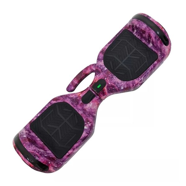 Patineta Eléctrica Hoverboard BT c/Rodilleras -Rosa Nebulosa