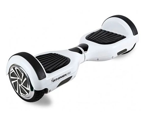 Patineta Eléctrica Hoverboard Bluetooth c/Rodilleras Blanco