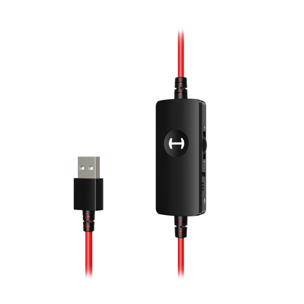 Auriculares Edifier G1 negro c/microfono - Iluminación LED