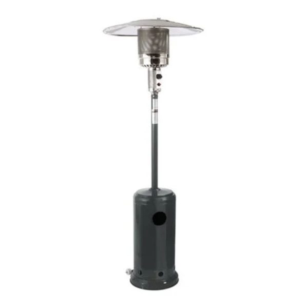 Calefactor Exterior de Gas con Regulador de Llama BLACK