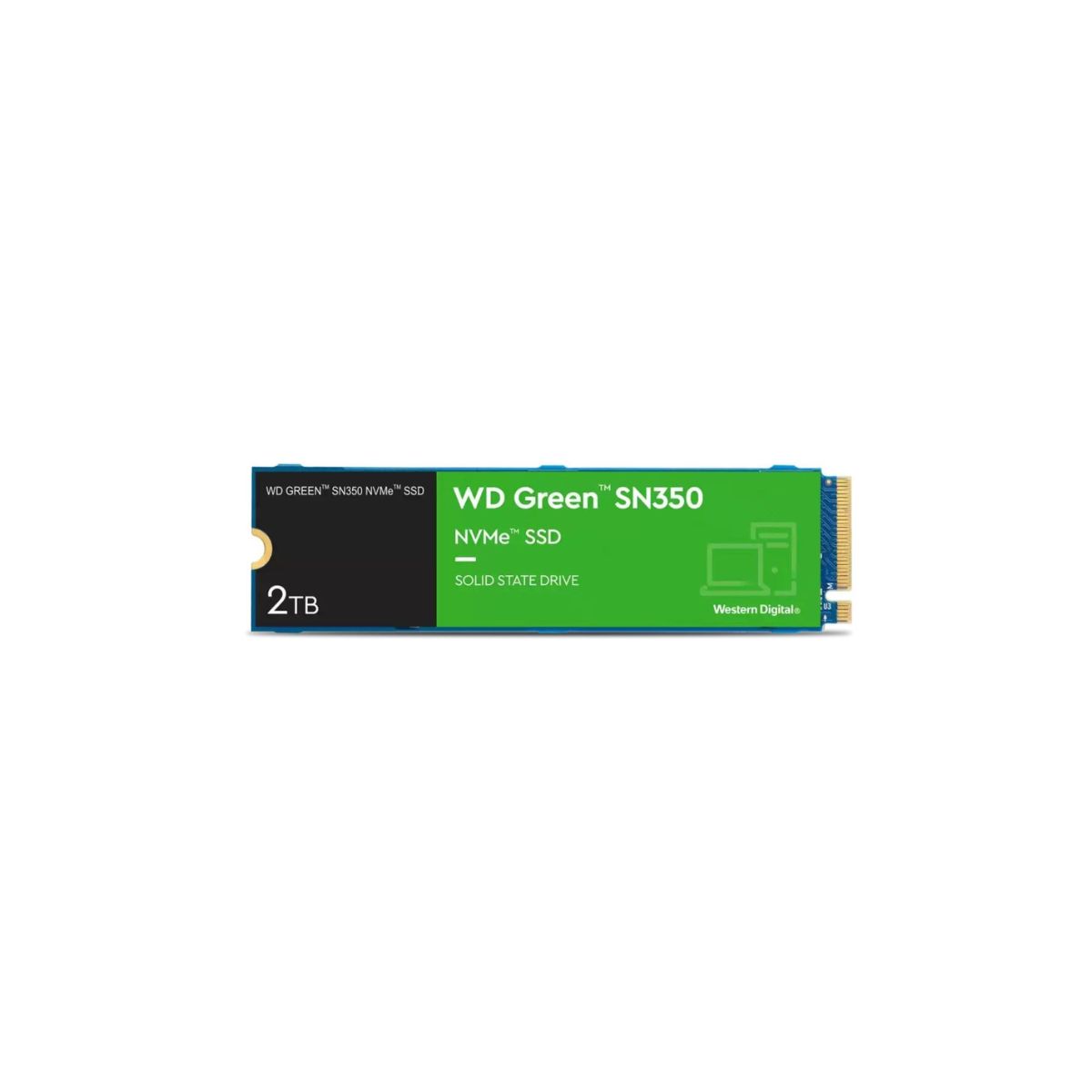 Disco Solido SSD WD 2TB 2.5 NVMe PCIe M2 3200mb Green SN350 Disco Solido SSD WD 2TB 2.5 NVMe PCIe M2 3200mb Green SN350